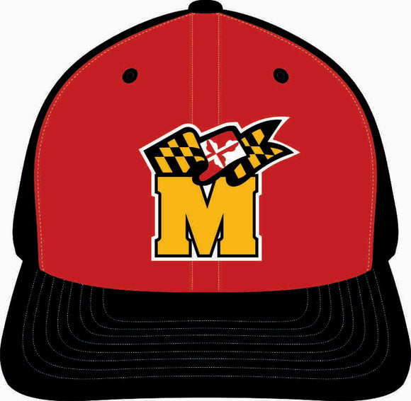 M Flag Red/Black Hat