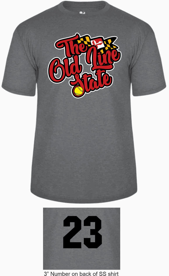 The Old Line Triblend Tshirt