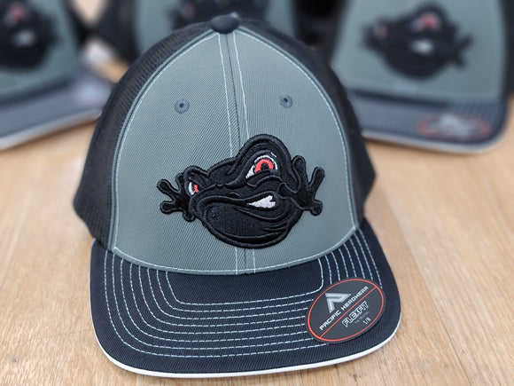 Angry Frog Charcoal/Black Hat – JSCustomDesigns