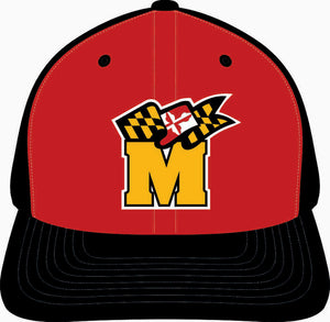 M Flag Red/Black Hat